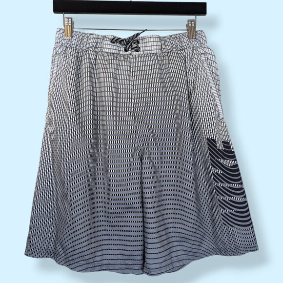 (2/$20) Nike Pattern Fade Swim Trunks - Picture 1 of 5